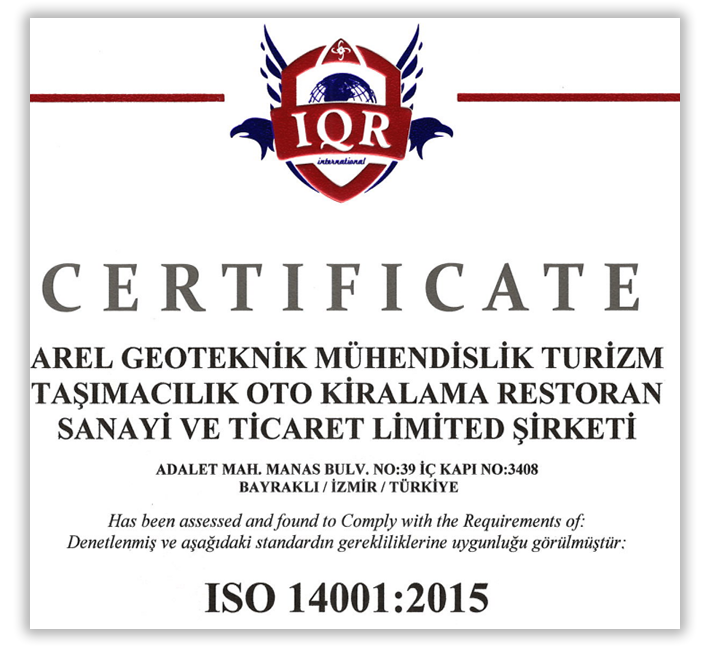 ISO 14001 Sertifika